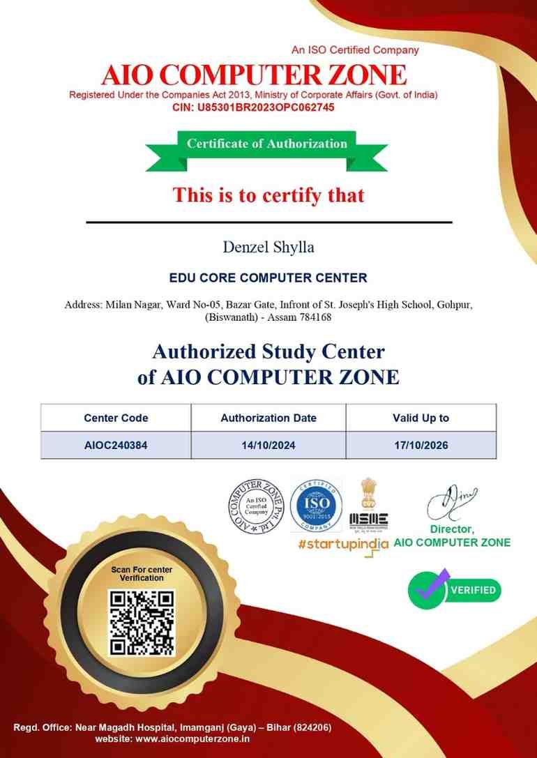 Authorization Certificate